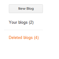 Back up Blogger Blog Step4 Screen shot